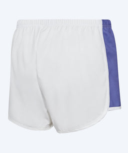 Watery swim shorts for women - Aiko - White