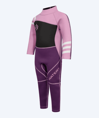 Watery wetsuit for kids - Electra (2.2mm) - Purple/light pink