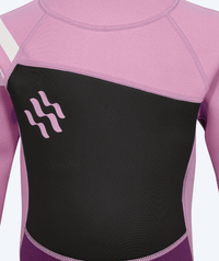 Watery wetsuit for kids - Electra (2.2mm) - Purple/light pink