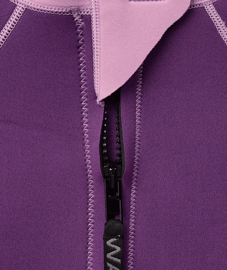 Watery wetsuit for kids - Electra (2.2mm) - Purple/light pink