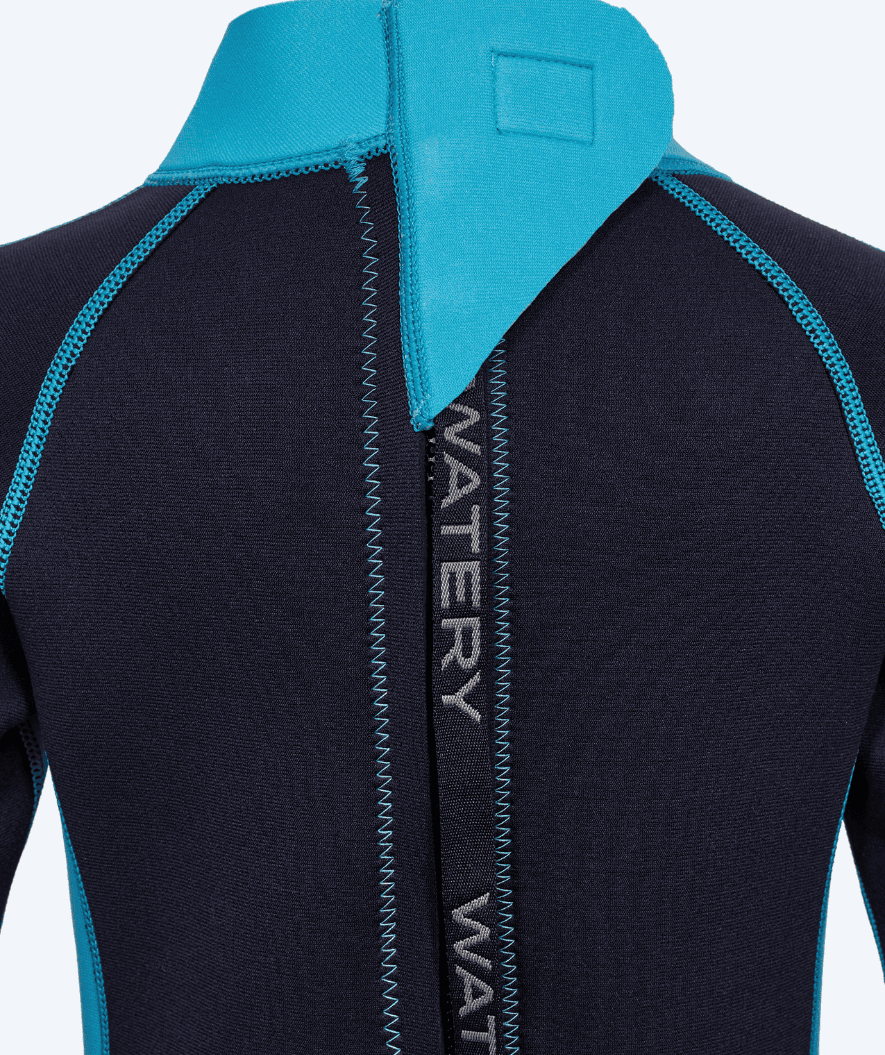 Watery wetsuit for kids - Electra (2.2mm) - Dark blue/light blue