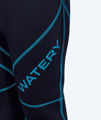 Watery wetsuit for kids - Electra (2.2mm) - Dark blue/light blue