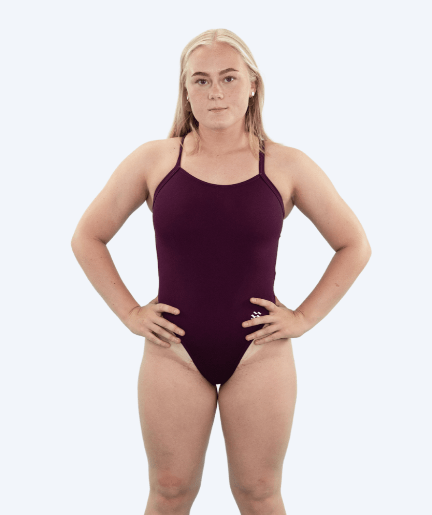 Watery swimsuit for women - Eco Freestyler - Ruby Red
