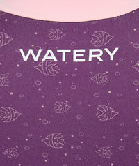 Watery wetsuit for baby - Baia Full-Body - Atlantic Purple
