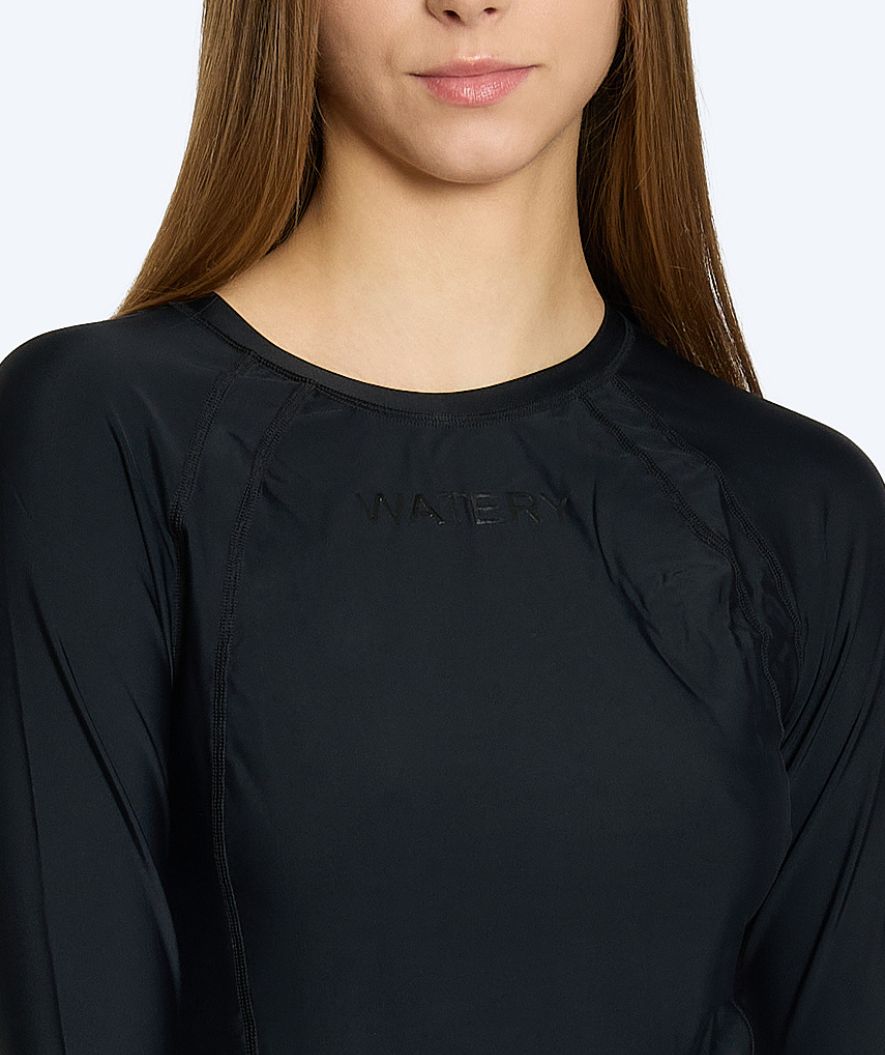 Watery UV-shirt for women - Remington Long Sleeve Rashguard - Black
