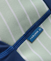 Watery swim nappies for kids - Neoprene Swim Nappy - Nordic Green Stripes