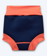 Watery swim nappies for kids - Neoprene Swim Nappy - Atlantic Orange
