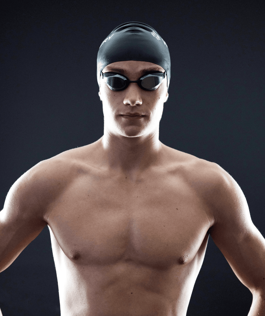 Watery Elite swimming goggles - Poseidon Ultra Mirror - Purple/silver