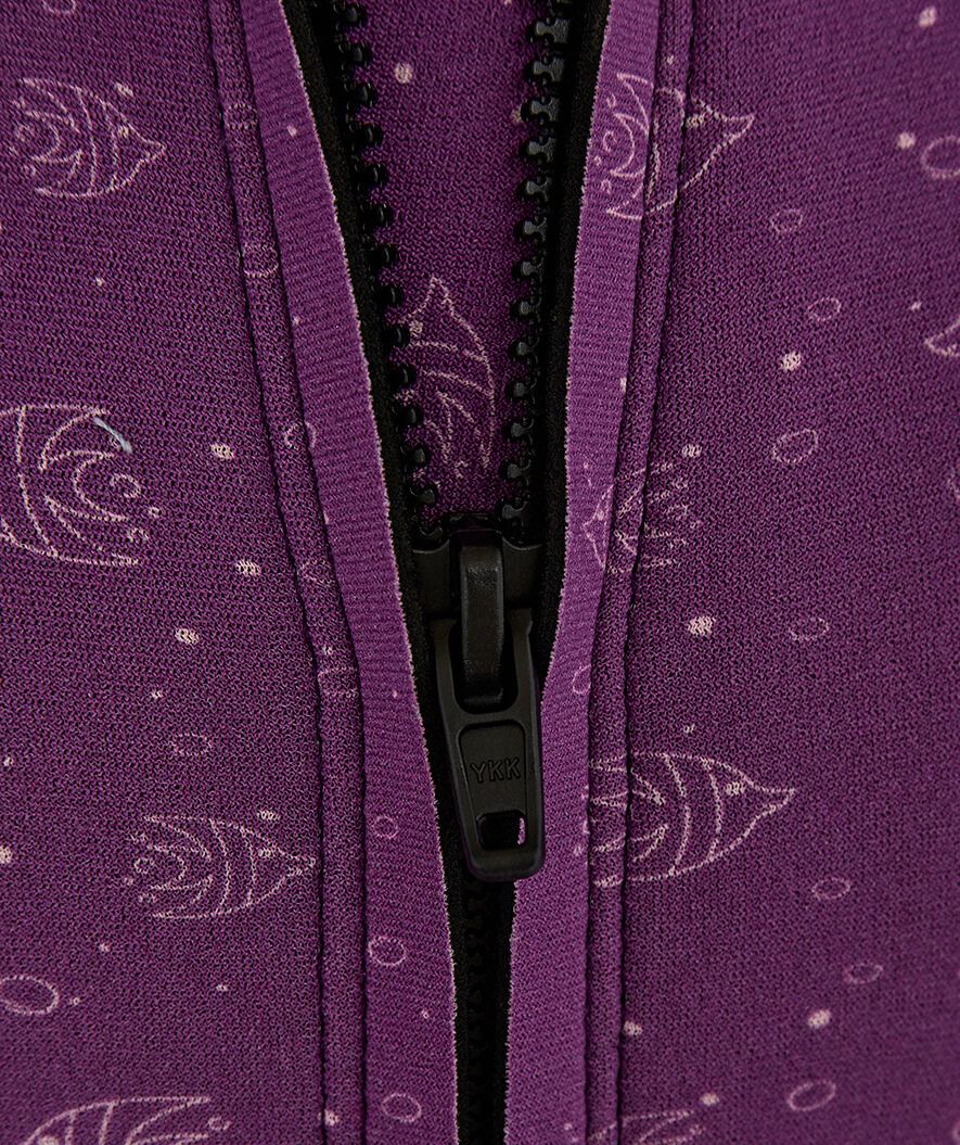 Watery wetsuit for baby - Baia Full-Body - Atlantic Purple
