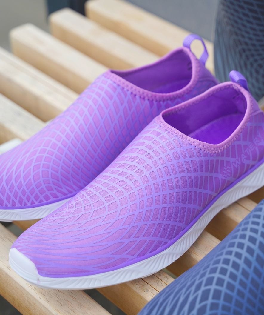 Watery swim shoes for adults - Kawaii - Purple