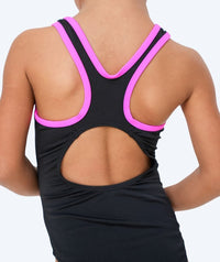 Watery swimsuit for girls - Hurley - Black/light pink