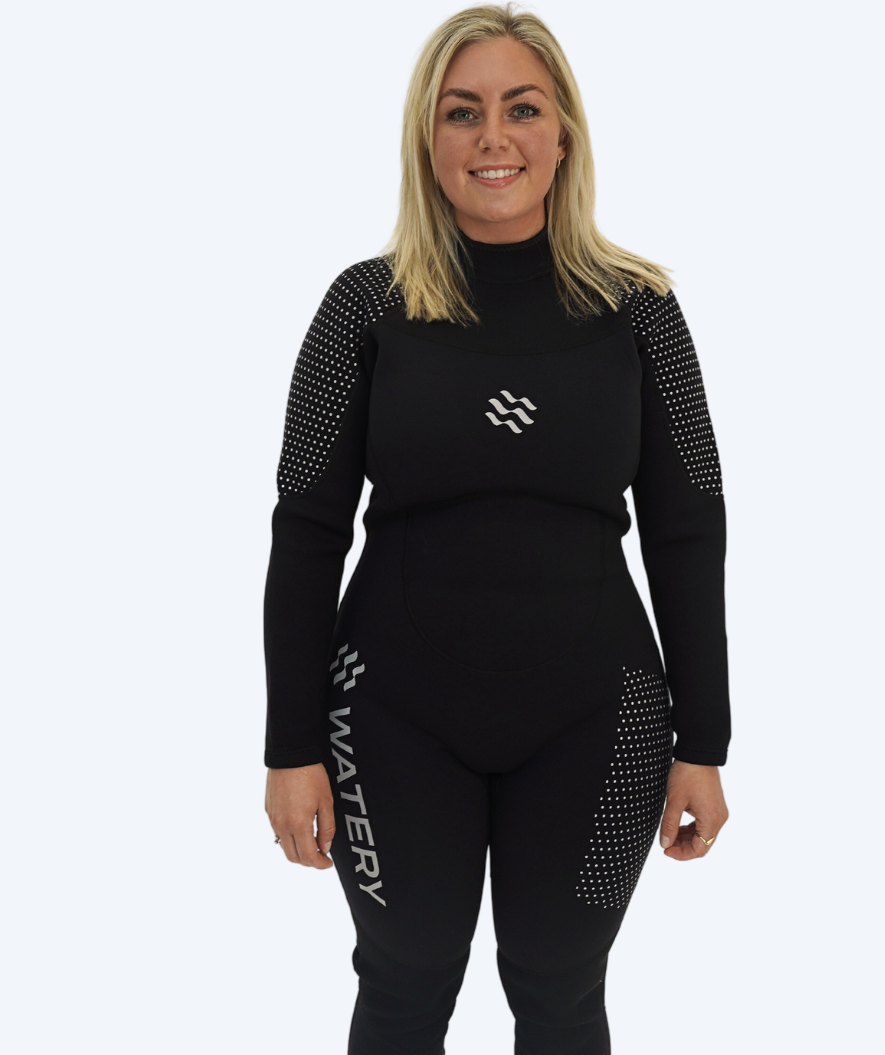 Watery wetsuit for women - Hedgehog (3mm) - Black