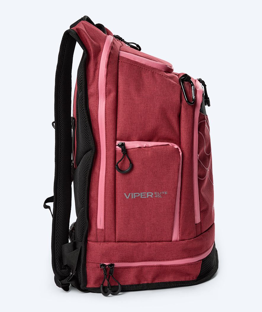 Watery swim bag - Viper Elite 45L - Red/light pink