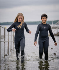 Watery wetsuit for kids - Hedgehog (3mm) - Black