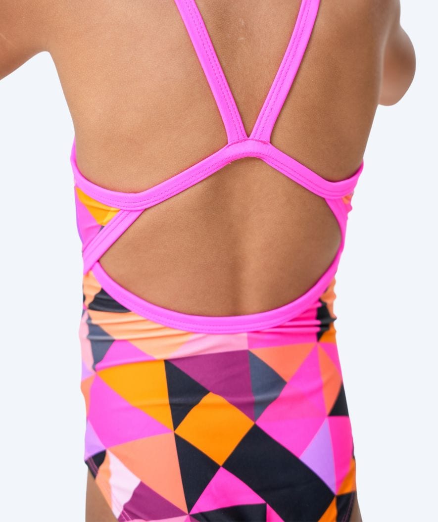 Watery swimsuit for girls - Laguna - Light pink