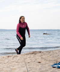 Watery wetsuit for women - Gecko (3mm) - Dust pink