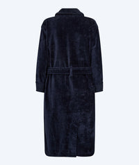 Watery bathrobe for women - Mariana - Navy blue