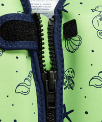 Watery swim vest for kids (1-6) - Splashy - Green