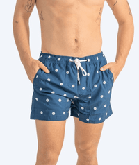 Watery swim shorts for men - Clifford Eco - Dark blue/white