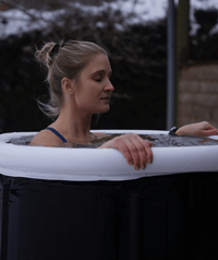 Watery inflatable cold plunge - Hero - Black