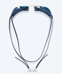 Watery Elite swimming goggles - Poseidon Ultra Mirror - Dark blue/gold