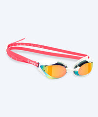 Watery Elite swimming goggles - Poseidon Ultra Mirror - Pink/gold