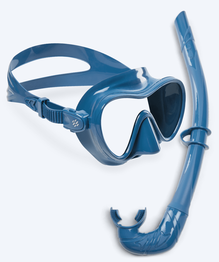 Watery diving mask for adults (from 12 years) - Cliff - Blue