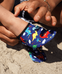 Watery swim socks for kids - Irving - Dinosaurs