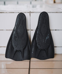 Watery short swim fins - Badger Active - Black
