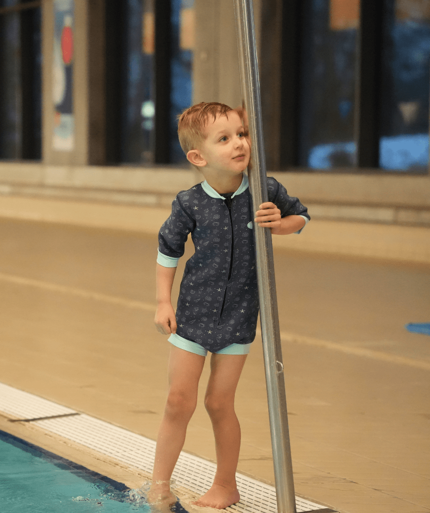 Watery wetsuit for kids - Baia Full-Body - Atlantic Turquoise