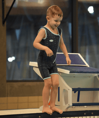 Watery wetsuit for kids - Baia Shorty - Atlantic Purple