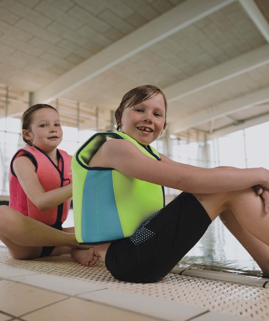 Watery swim vest for kids (2-8) - Basic - Pink