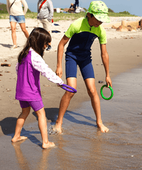 Watery diving ring - Cordelia - Purple