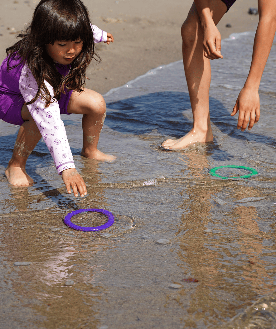 Watery diving ring - Cordelia - Green