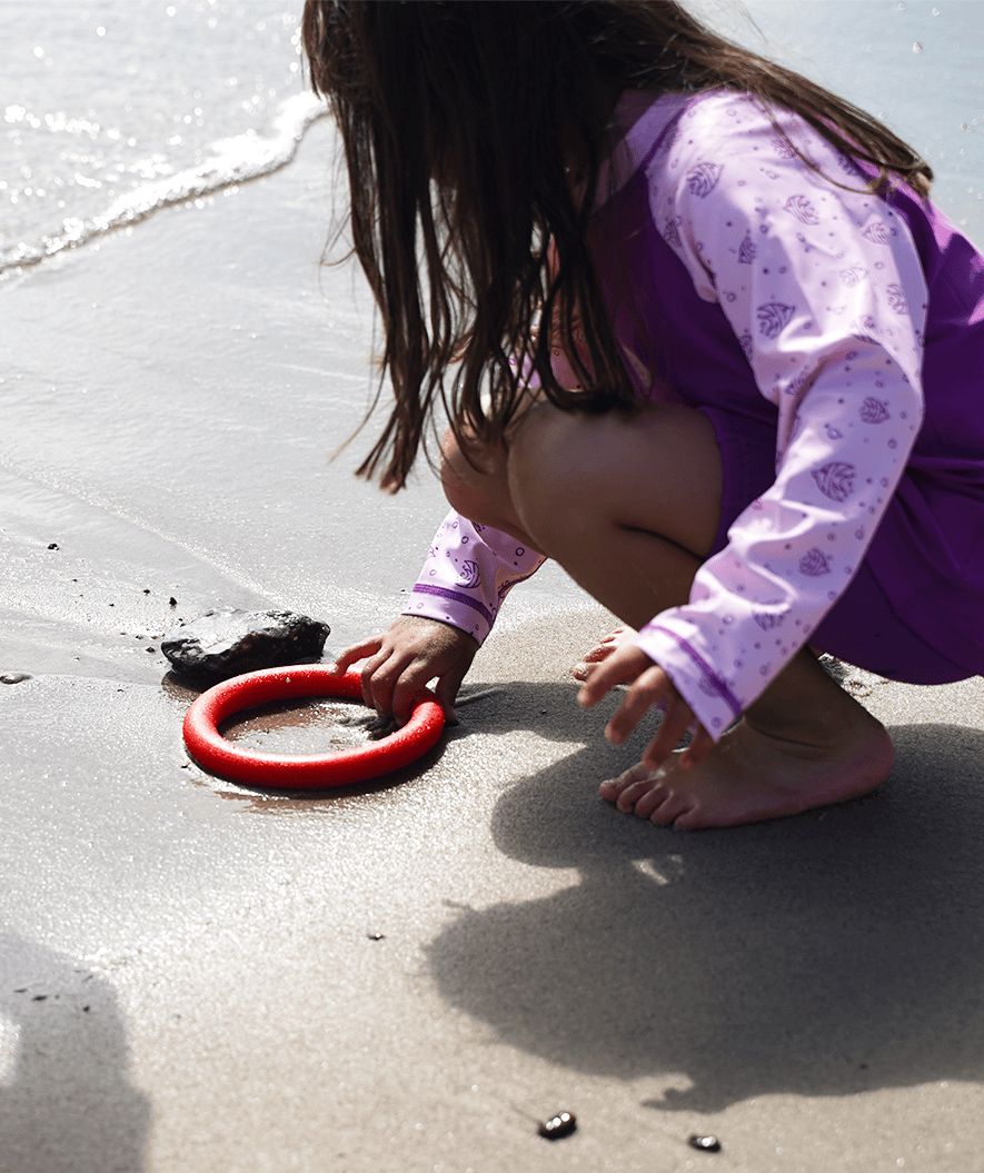Watery diving ring - Cordelia - Red