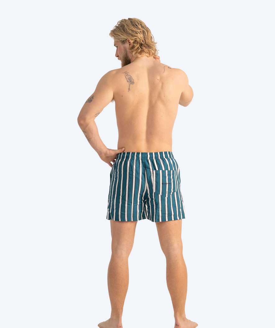 Watery swim shorts for men - Kelvin Eco - Green/white