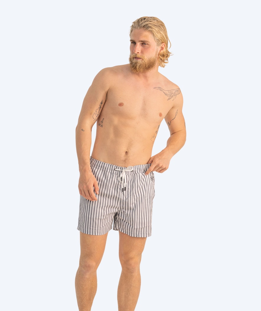 Watery swim shorts for men - Lagoon Eco - White/Grey