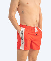 Watery swim shorts for men - Signature Eco - Red