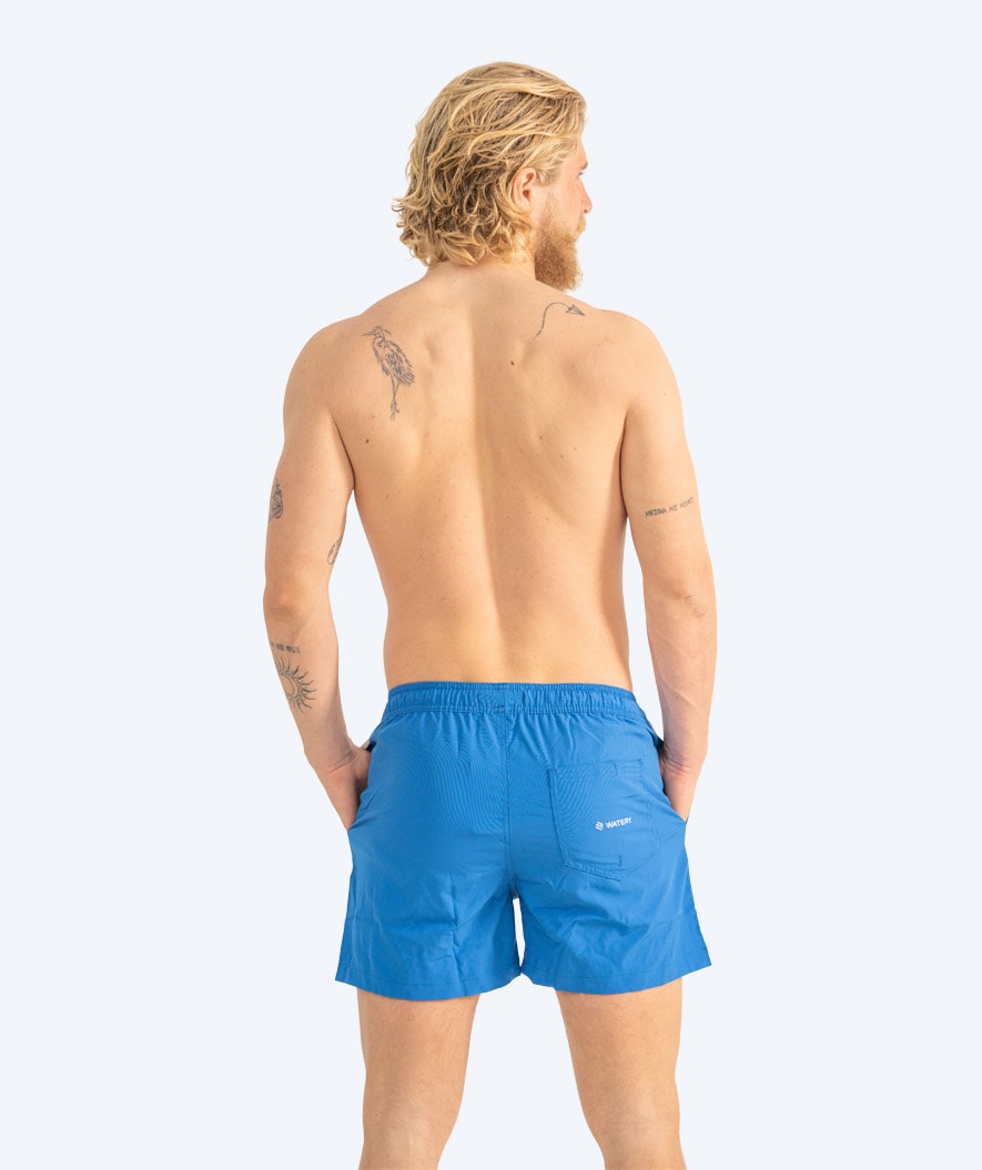 Watery swim shorts for men - Signature Eco - Blue