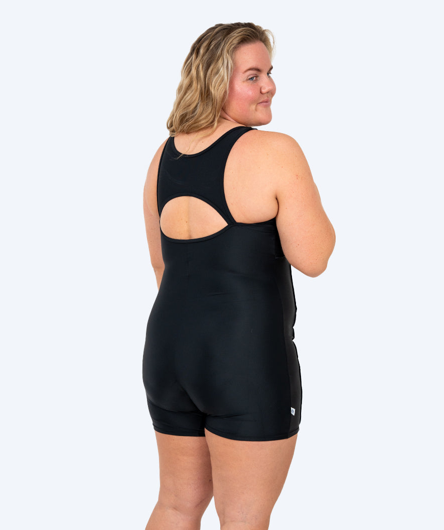 Watery swimsuit with skirt for women - Tirta - Black