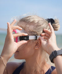 Watery snorkel set for adults (from 15 years) - Coast/Skipper - Red/black