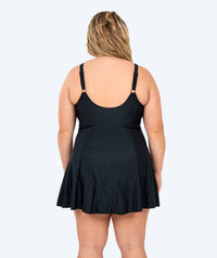 Watery swimsuit with skirt for women - River - Black