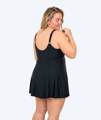 Watery swimsuit with skirt for women - River - Black