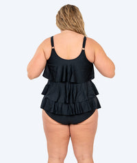 Watery swimsuit with skirt for women - Hydra - Black