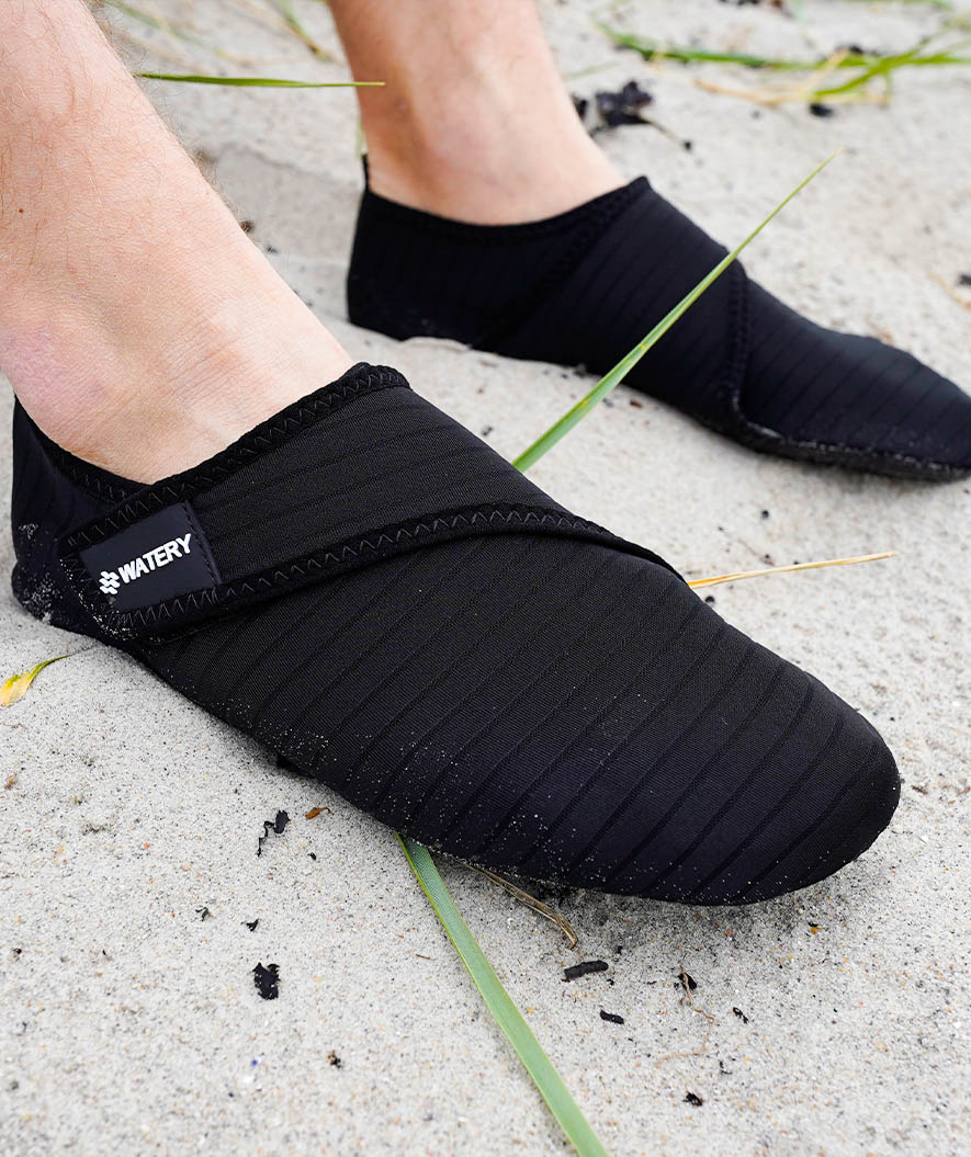 Watery neoprene swim shoes for adults - Poseidon - Purple