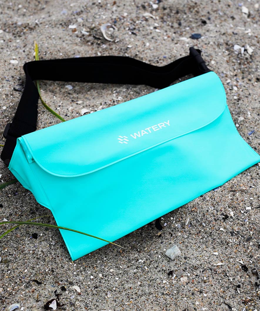 Watery waterproof bum bag - Talia - Mint Green