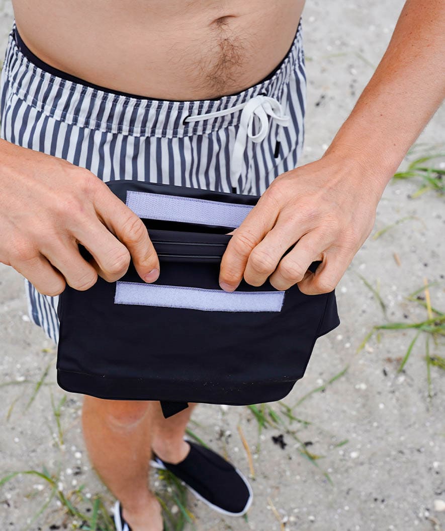Watery waterproof bum bag - Talia - Black