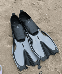 Watery adult snorkel set - Delphina Hudson - Black