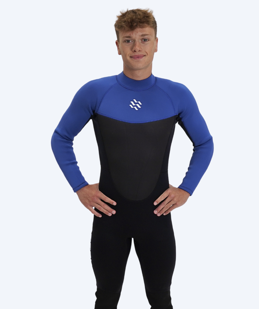 Watery wetsuit for men - Gecko (3mm) - Dust blue