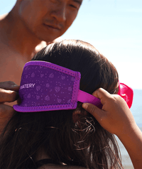 Watery mask strap - Erya - Purple